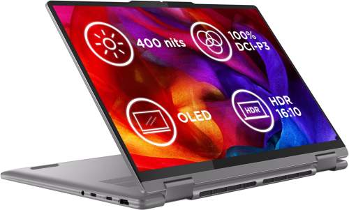 Lenovo Yoga 7 2-in-1/14AHP9/R5-8640HS/14"/WUXGA/T/16GB/512GB SSD/AMD int/bez OS/Gray/3R