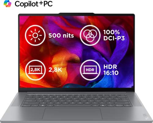 Lenovo Yoga Slim 7/15ILL9/U7-256V/15,3"/2880x1800/T/16GB/512GB SSD/Arc 140V/W11H/Gray/3R
