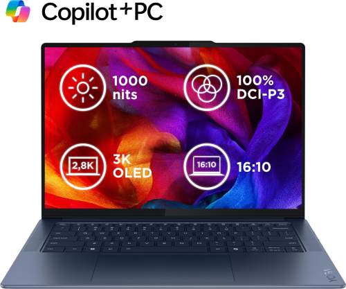 Lenovo Yoga Slim 7 14Q8X9 Cosmic Blue celokovový