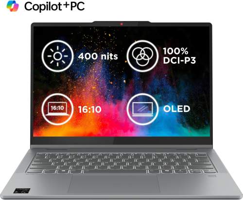 Lenovo IdeaPad 5 2-in-1 14Q8X9 Luna Grey kovový + aktivní stylus Lenovo