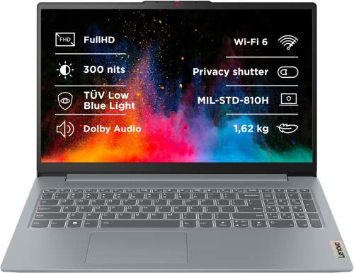 LENOVO NTB IdeaPad Slim 3 15IRH8 - i7-13620H,15.6" FHD IPS,16GB,1TSSD,HDMI,Int. Intel UHD,BezOS,2Y CC, 83EM00H2CK