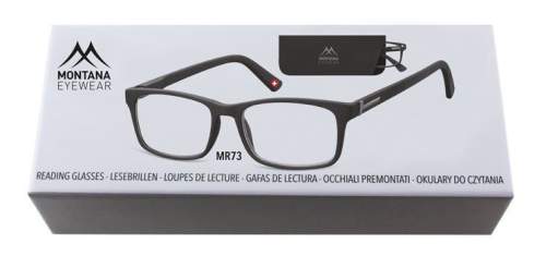 MONTANA EYEWEAR Dioptrické brýle BOX73 BLACK+3,50 flex