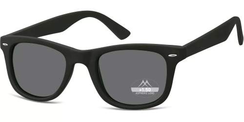 MONTANA EYEWEAR Dioptrické sluneční brýle MR11S +1,00 BLACK UV 400