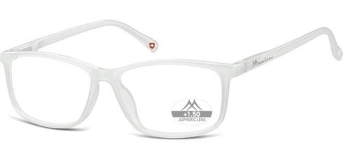 MONTANA EYEWEAR Dioptrické brýle MR62 Milky White/ +3,50 flex