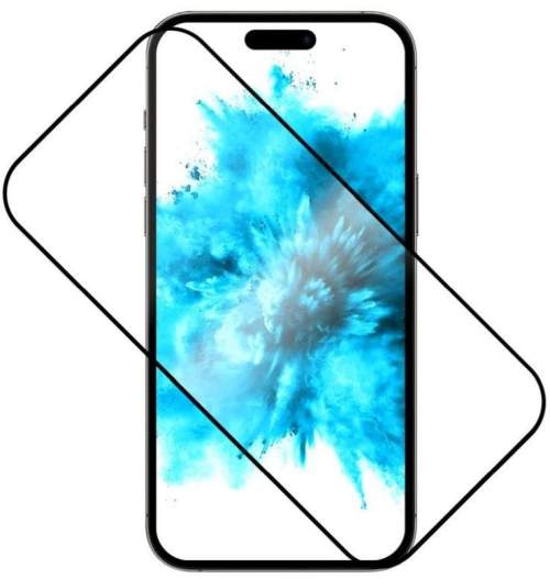 Ochranné tvrzené sklo FIXED Full-Cover pro Motorola Moto G35 5G, černá