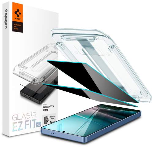 Spigen Glass tR EZ Fit HD (Privacy) 2 Pack Samsung Galaxy S25 Ultra