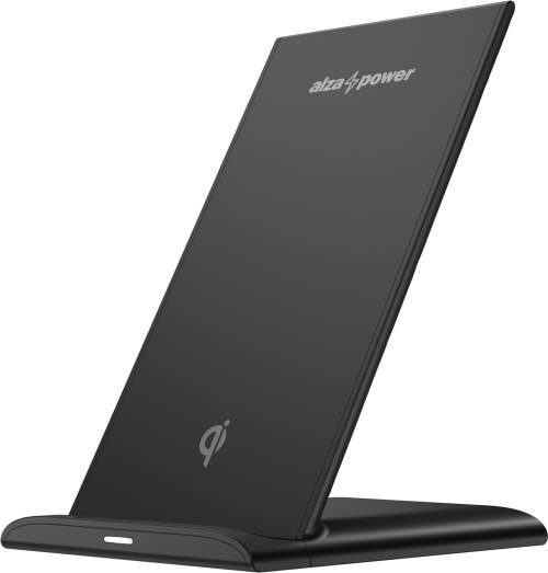 AlzaPower WF220 Wireless Fast Charger černá