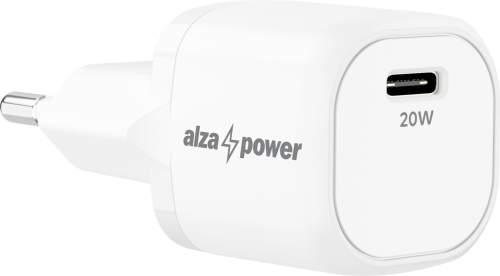 AlzaPower A120 Fast Charge 20W bílá