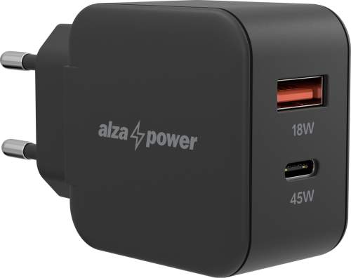 AlzaPower A145 Fast Charge 45W černá
