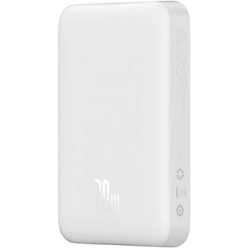 Nabíječka Powerbank Baseus Magnetic 10000mAh, 20W (white) (6932172620639)