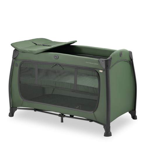 Cestovní postýlka Hauck Play N Relax Center s pultem Dark Green