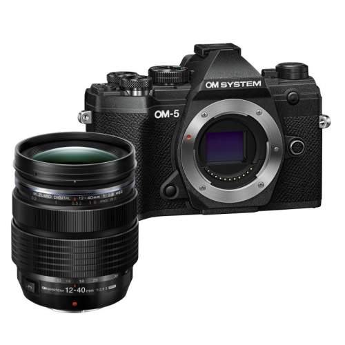 OM SYSTEM OM-5 černý + 12-40 mm