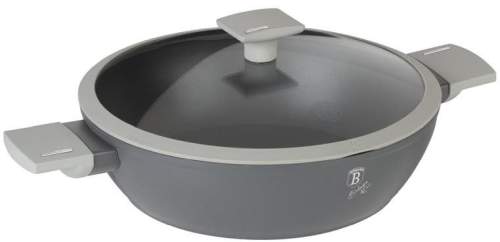 Pekáč kulatý s poklicí s titanovým povrchem 28 cm Aspen Collection BERLINGERHAUS