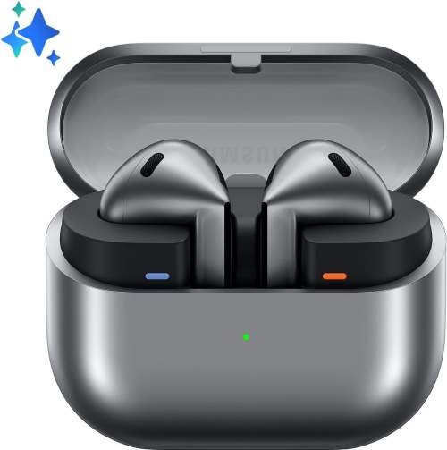 Samsung Galaxy Buds3 stříbrná