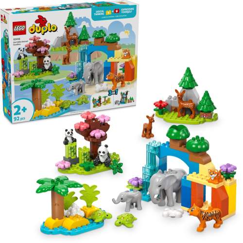 LEGO® DUPLO® 10446 Rodinky divokých zvířat 3 v 1
