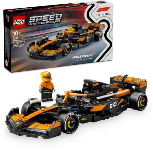Lego® speed champions 77251 závodní auto mclaren f1® team mcl38