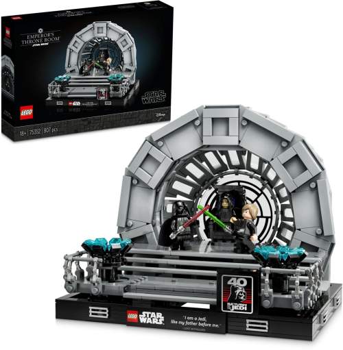 LEGO® Star Wars™ 75352 Císařův trůnní sál – diorama