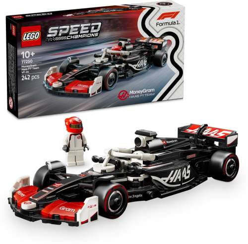 LEGO® Speed Champions 77250 Závodní auto MoneyGram Haas F1® Team VF-24