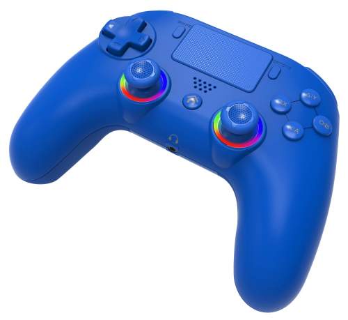 SUBSONIC by SUPERDRIVE herní ovladač WIRELESS LED/ PS4/ PC/ Modrý SA5639-3