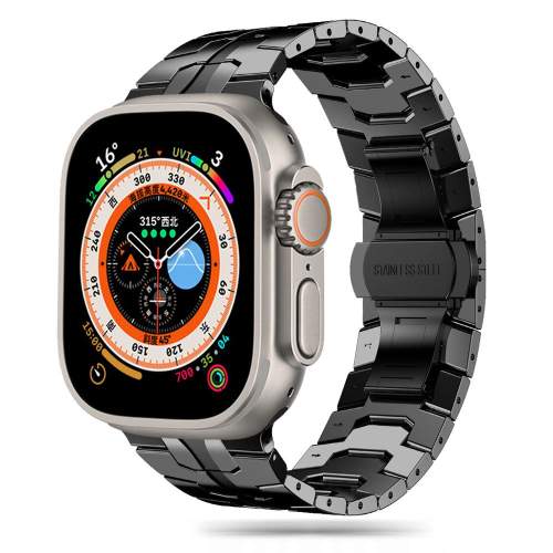 TECH-PROTECT STAINLESS LINE pro Apple Watch 4 / 5 / 6 / 7 / 8 / 9 / SE / ULTRA 1 / 2 (42 / 44 / 45 / 49 MM) BLACK