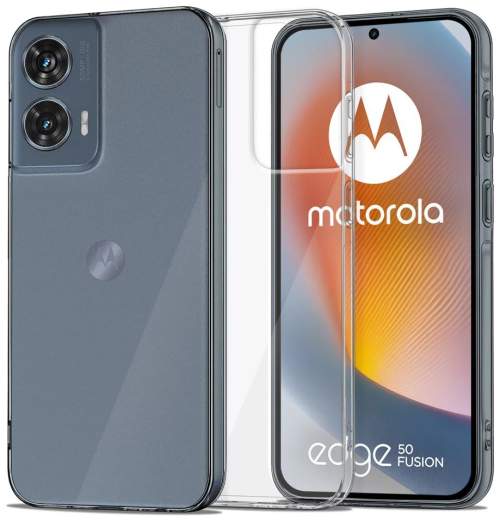 Tech-Protect Flexair kryt na Motorola Edge 50 Fusion 5G, průsvitný