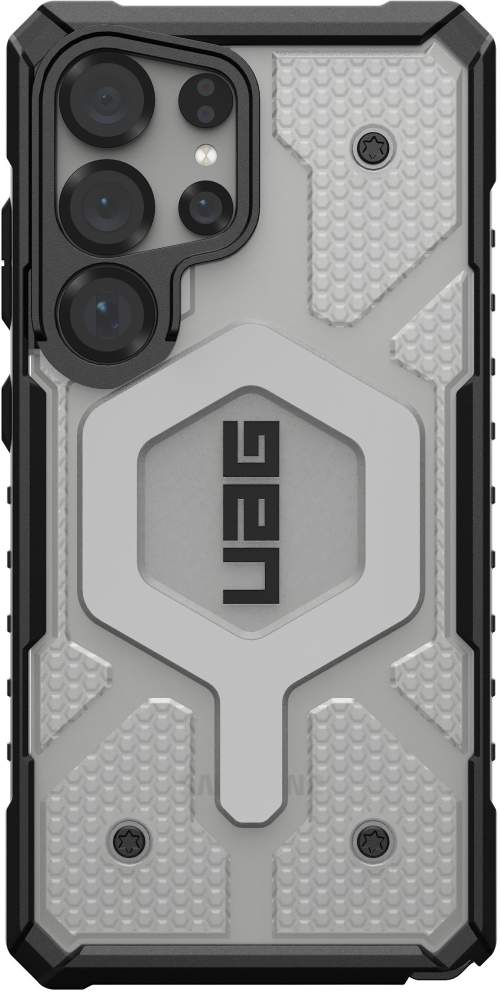 UAG Pathfinder Clear w/Magnet kryt Samsung Galaxy S25 Ultra stříbrný