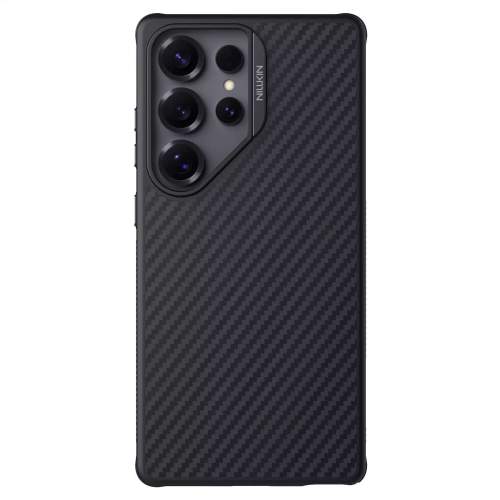 Nillkin Synthetic Fiber PRO Magnetic Ochranný Zadní Kryt pro Samsung Galaxy S25 Ultra Black
