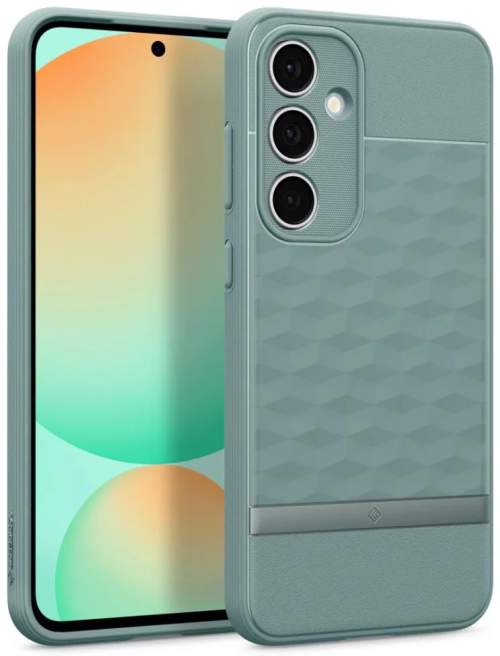 SPIGEN Caseology Parallax pro Samsung Galaxy S24 FE zelený