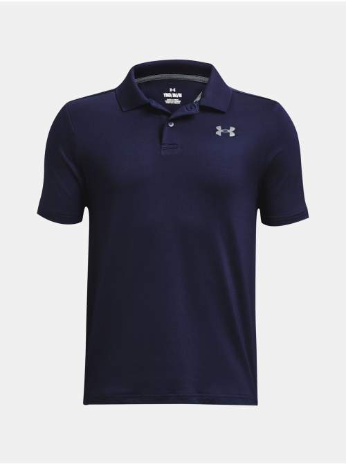 Under Armour Chlapecké polo tričko Performance Polo - velikost YL midnight navy YXS, Tmavě, modrá, 122, –, 127