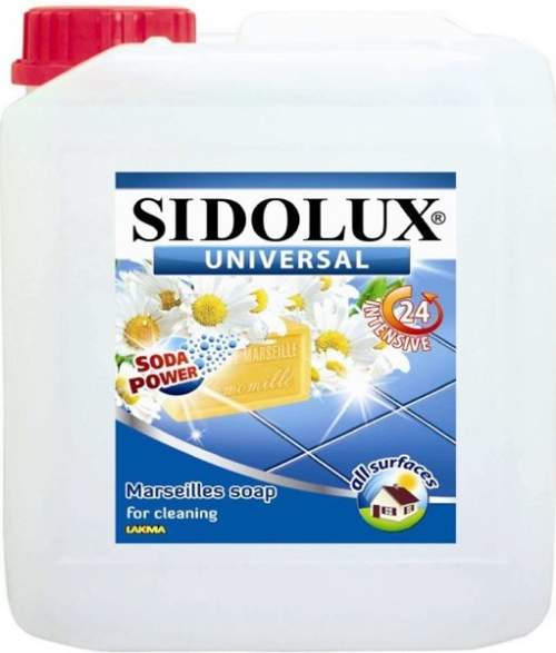 Sidolux univerzální čistič na podlahy 5l - Marsailské mýdlo