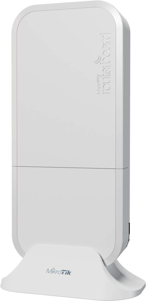 MikroTik wAP ax, 2x 800 MHz, 256MB RAM, 2x Gbit LAN, 2.4+5GHz Wi-Fi 6, 2x2 MIMO, 2,5dBi anténa, L4, wAPG-5HaxD2HaxD