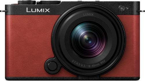 PANASONIC Lumix DC-S9 + 18-40 mm červený