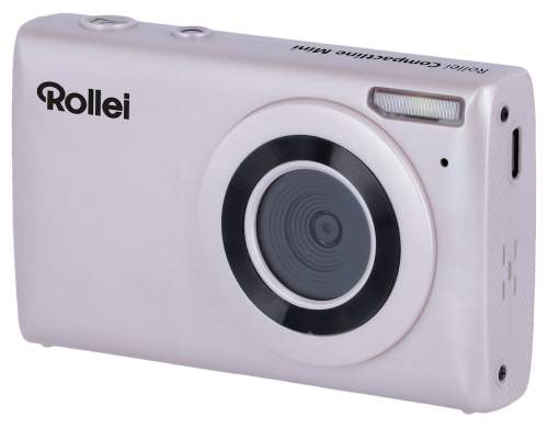 Rollei Compactline Mini 64 MPix 18x digital zoom 2,8 LCD 4K video Růžový