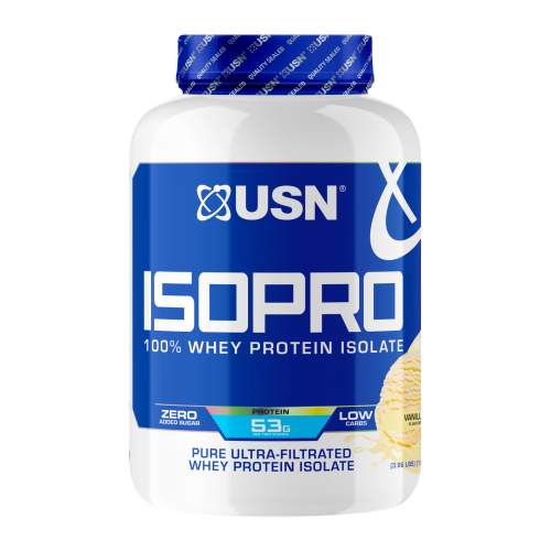 USN IsoPro 100% Whey Protein 1800 g Příchuť: vanilka