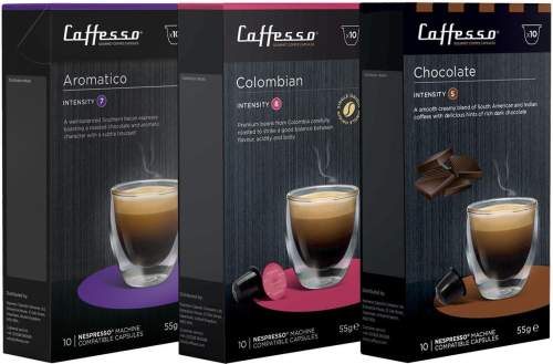 Caffesso Balíček kapslí Aromatico, Colombian a Chocolate