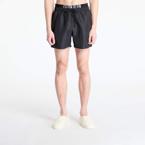 Calvin Klein Plavky Jeans Medium Double Wb Boardshorts Black M