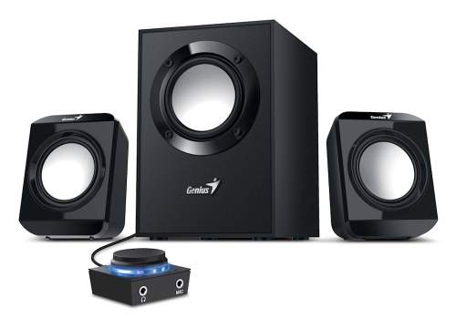GENIUS repro SW-2.1 300 Ver. II 2.1 10W barva černá