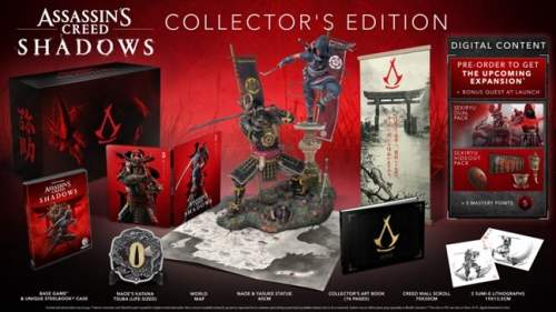 Assassins Creed Shadows Collectors Edition