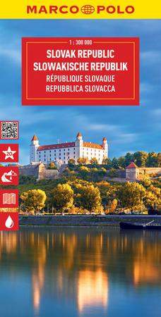 Slovak Republic Marco Polo Map - (Marco Polo)(Sheet map, folded)