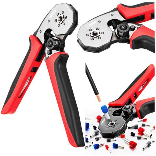 Kleště na krimpování konců vodičů FLEXI-CRIMP6 šestihranné 0,08-16