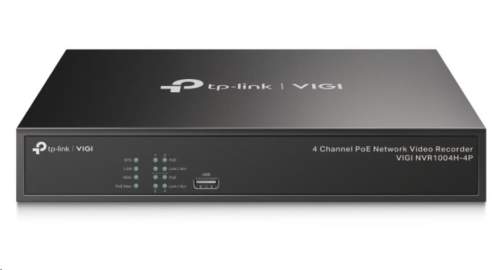 TP-Link VIGI NVR1004H-4P Černá