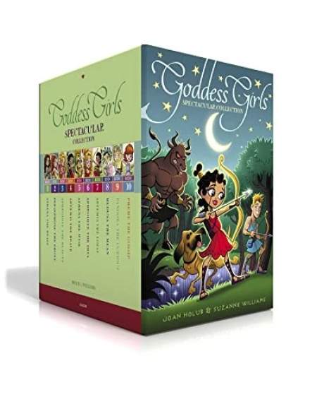 Goddess Girls Spectacular Collection (Boxed Set): Athena the Brain; Persephone the Phony; Aphrodite the Beauty; Artemis the Brave; Athena the Wise; Ap - (Holub Joan)(Paperback)