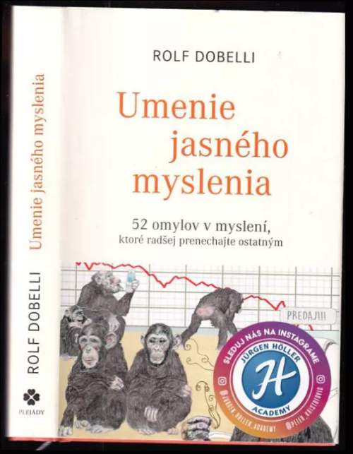 Umenie jasného myslenia - Rolf Dobelli (slovensky) (kniha, pevná)