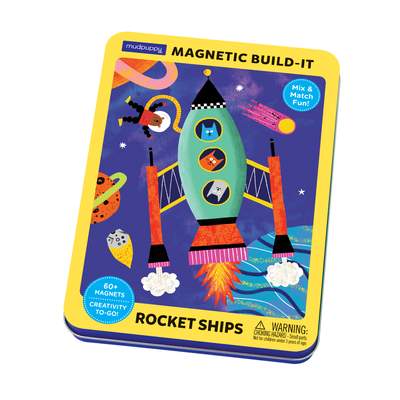 Magnet Tin Build Rocket Ships - (Hodgson Rob)(Other)