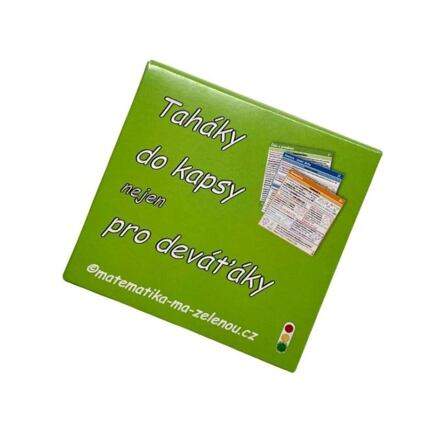Taháky do kapsy nejen pro deváťáky - Matematika (kartičky v krabičce) - Zuzana Zelená