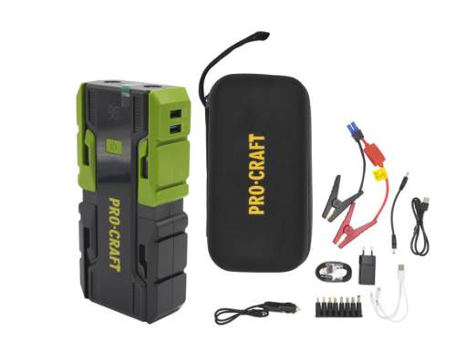 Startovací zdroj s funkcí powerbanky Procraft JS-12NE | JS-12NE