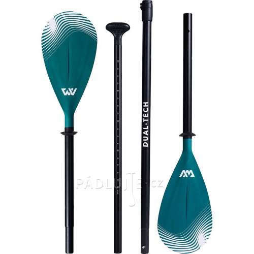 Pádlo AQUA MARINA Dual Tech Combo zelené 4-dílné