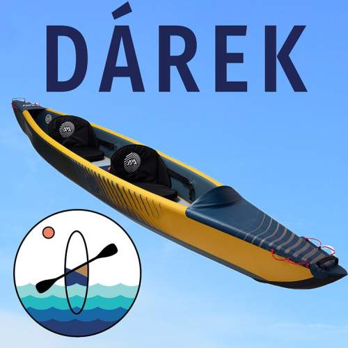 Dárkový poukaz na nákup kajaku nebo kánoe na PÁDLUJTE.CZ