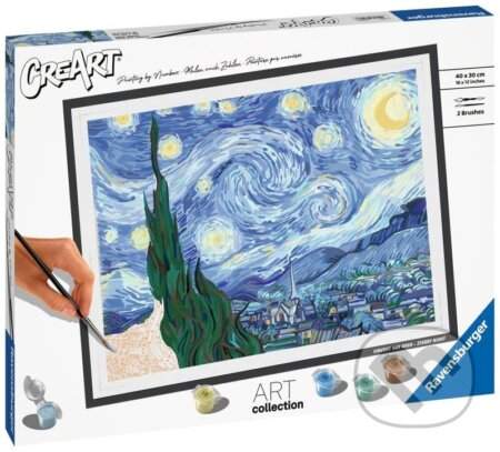 CreArt 235186 Vincent van Gogh: Hvězdná noc