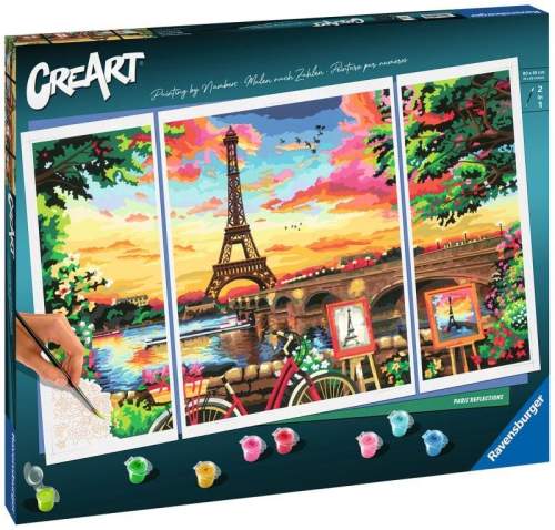 Ravensburger CreArt Na břehu Seiny / od 14 let / doprodej